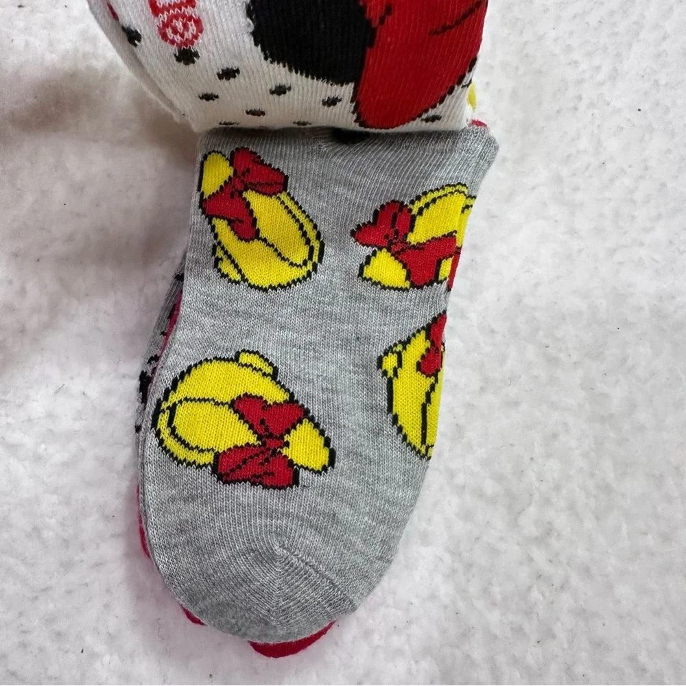 Girl’s Mickey and Minnie Mouse Socks